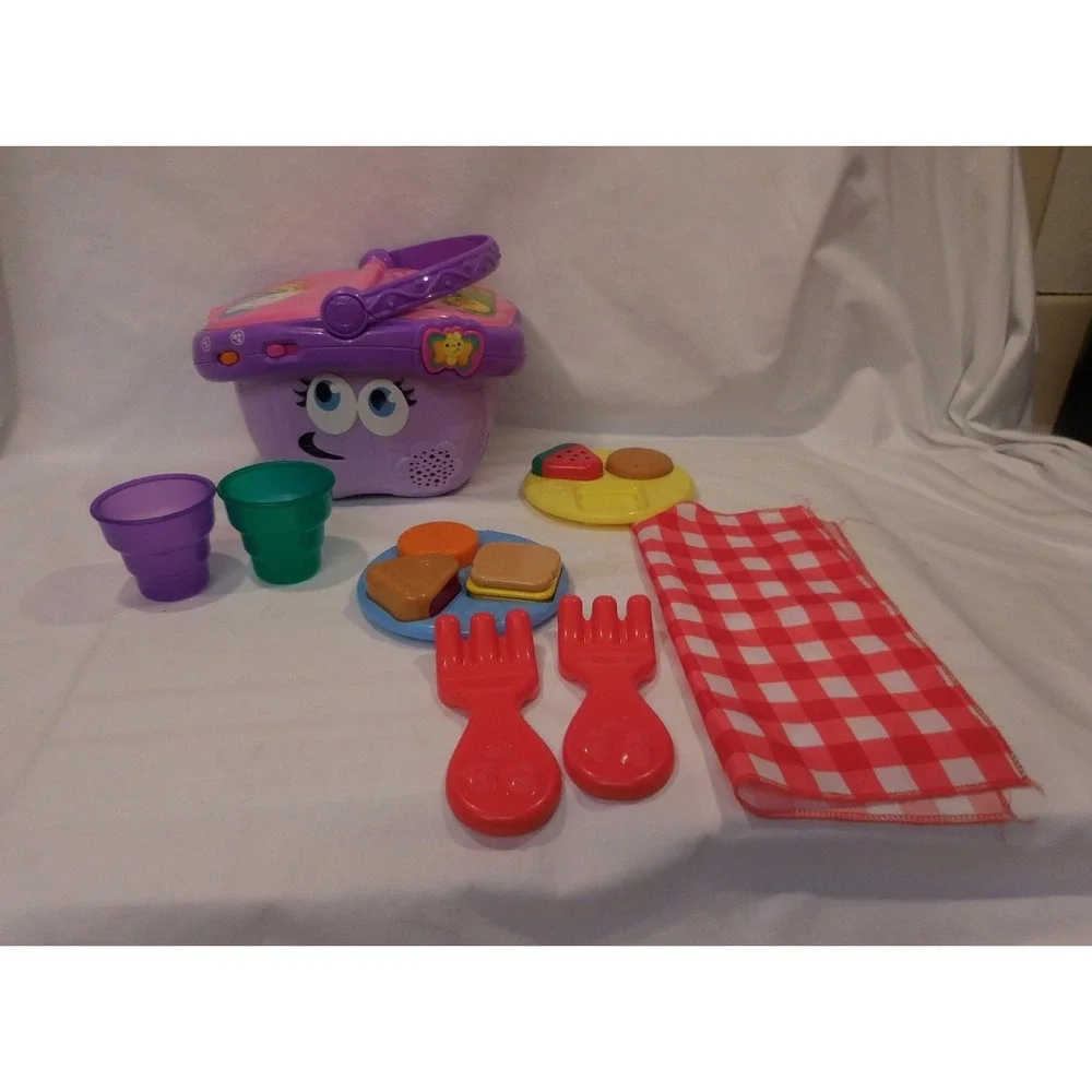 LeapFrog Shapes And Sharing Picnic Basket Toddler Toy Learning System